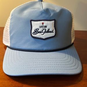Brand new Sea Island Resort rope hat from Imperial.